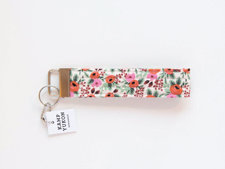 Keychain Wristlet - Rosa - Blush