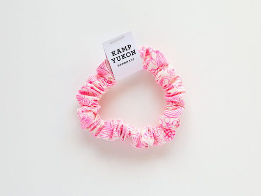 Skinny Scrunchie - Neon Pink