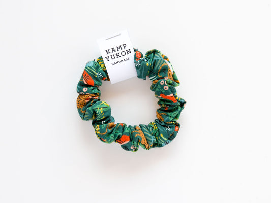 Skinny Scrunchie - Jungle - Green
