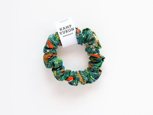 Skinny Scrunchie - Jungle - Green