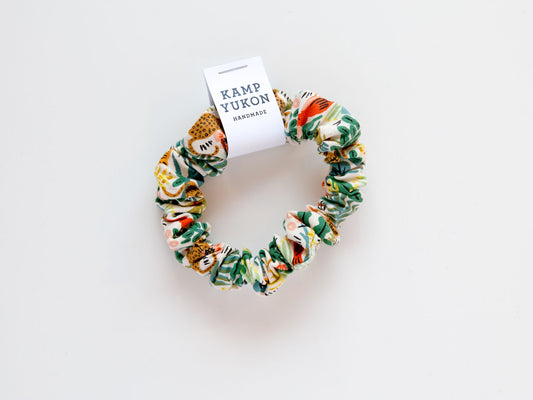 Skinny Scrunchie - Jungle - Cream