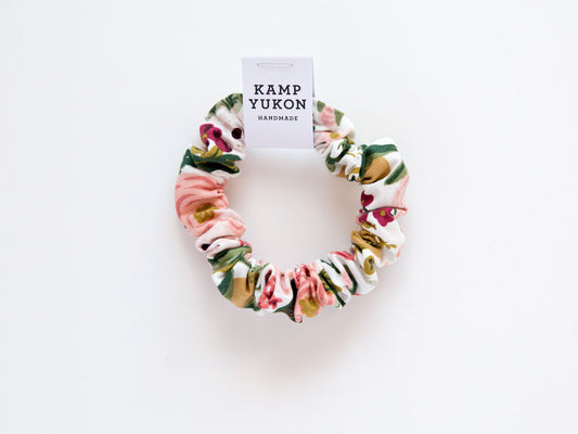 Skinny Scrunchie - Garden Party - Blush