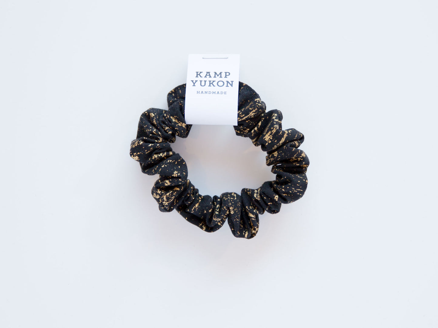 Skinny Scrunchie - Gold Brushed