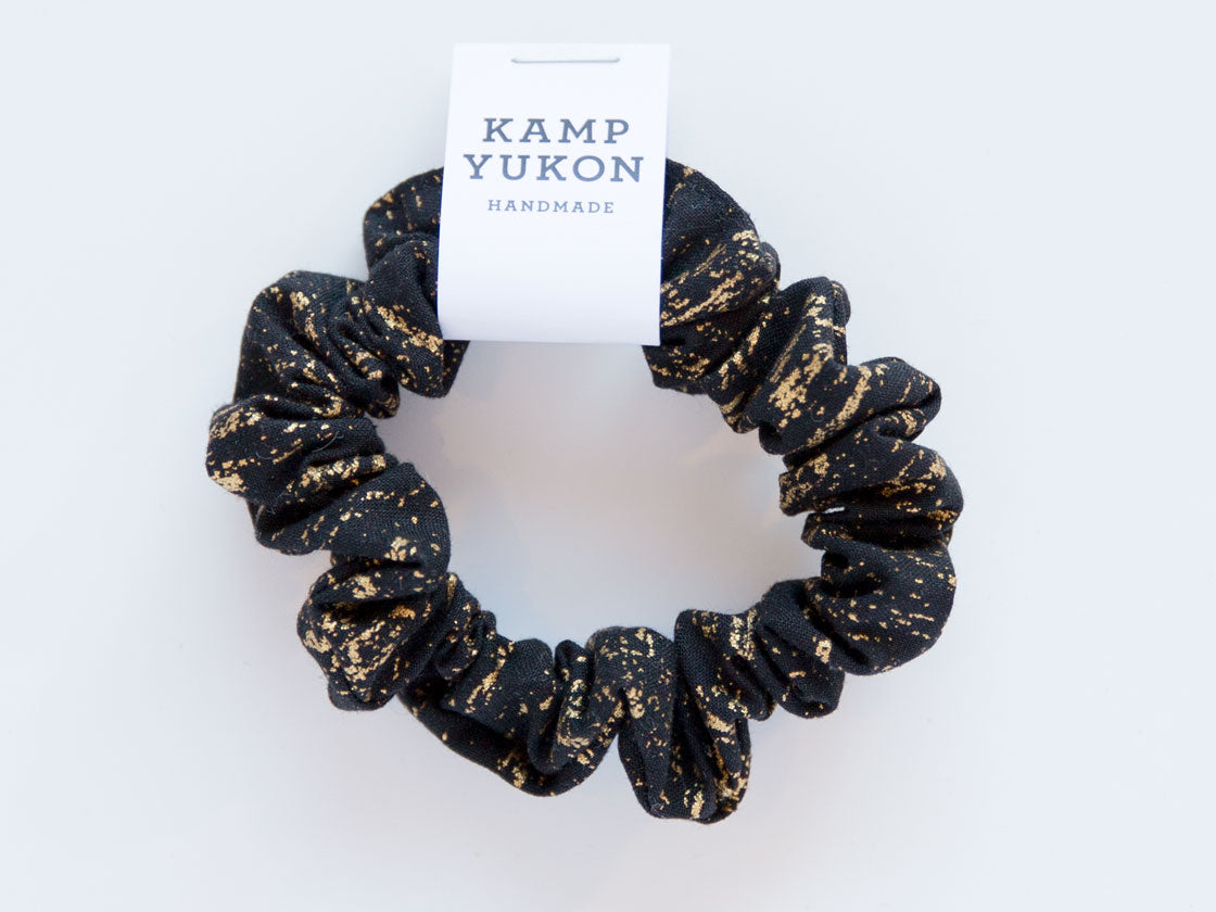 Skinny Scrunchie - Gold Brushed