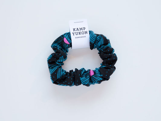 Skinny Scrunchie - Crescent Flowers