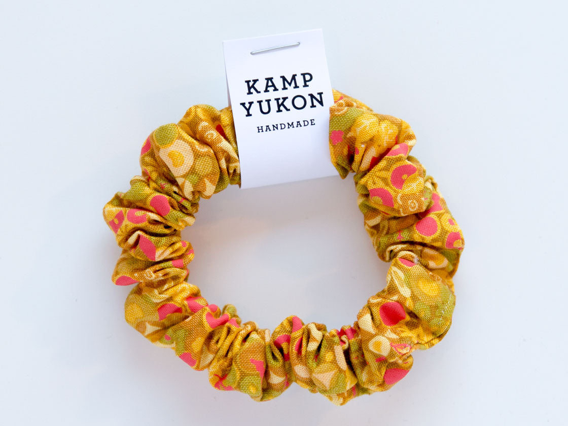 Skinny Scrunchie - Retro Mustard