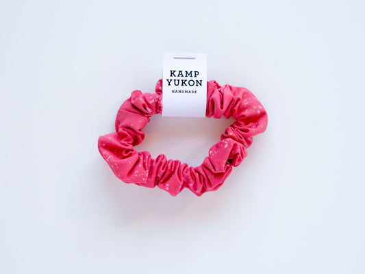 Skinny Scrunchie - Speckled Pink