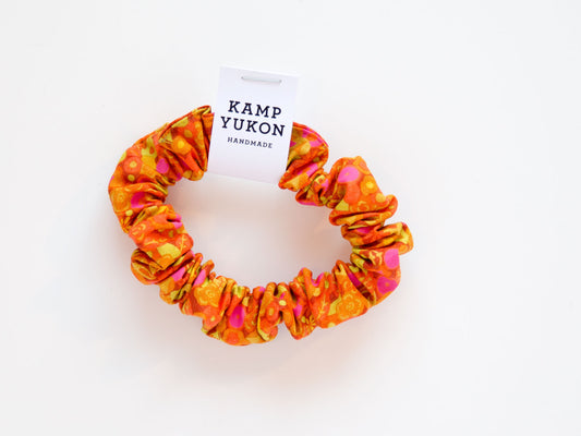 Skinny Scrunchie - Retro Orange