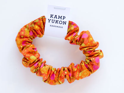 Skinny Scrunchie - Retro Orange