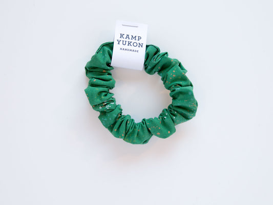 Skinny Scrunchie - Speckled - Green