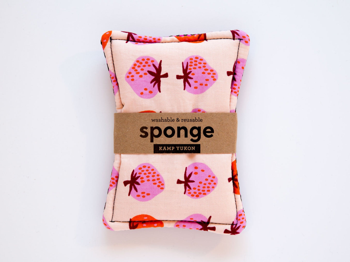 Sponge - Pink Strawberries