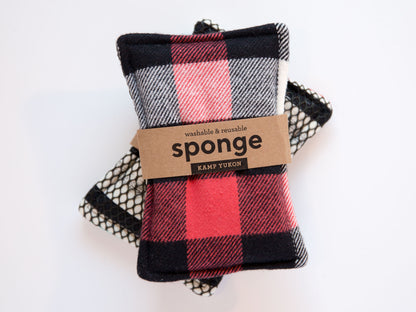 Sponge - Flannel Red Plaid