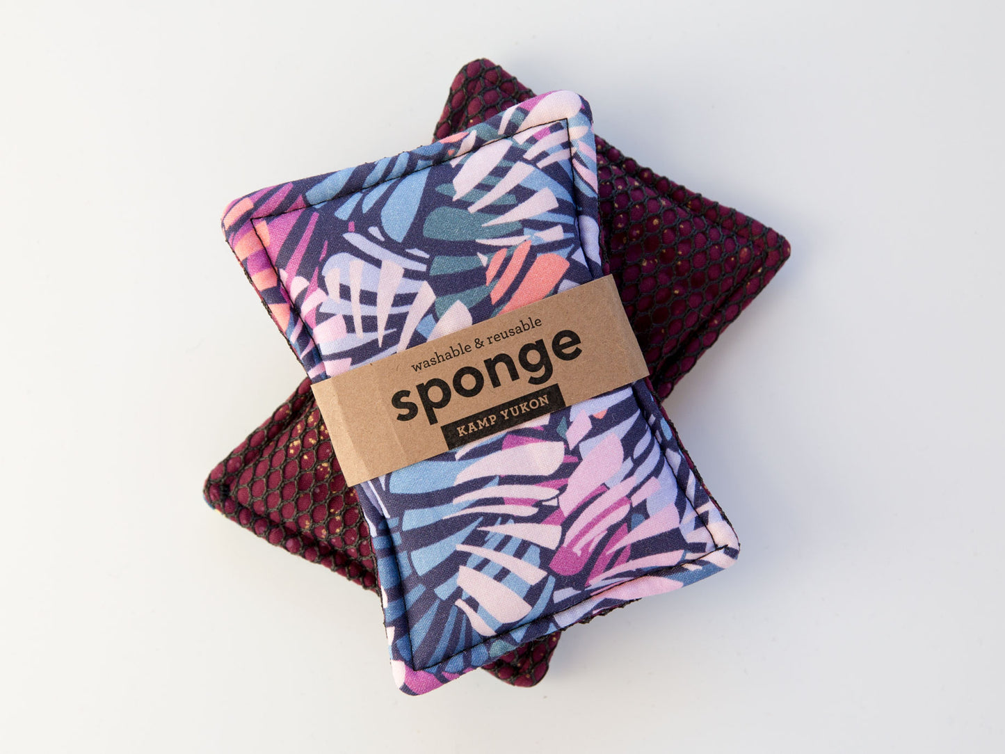 Sponge - Purple Leaves