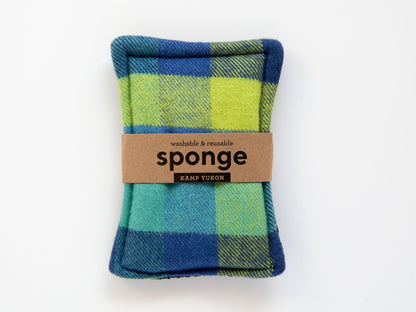 Sponge - Flannel Green