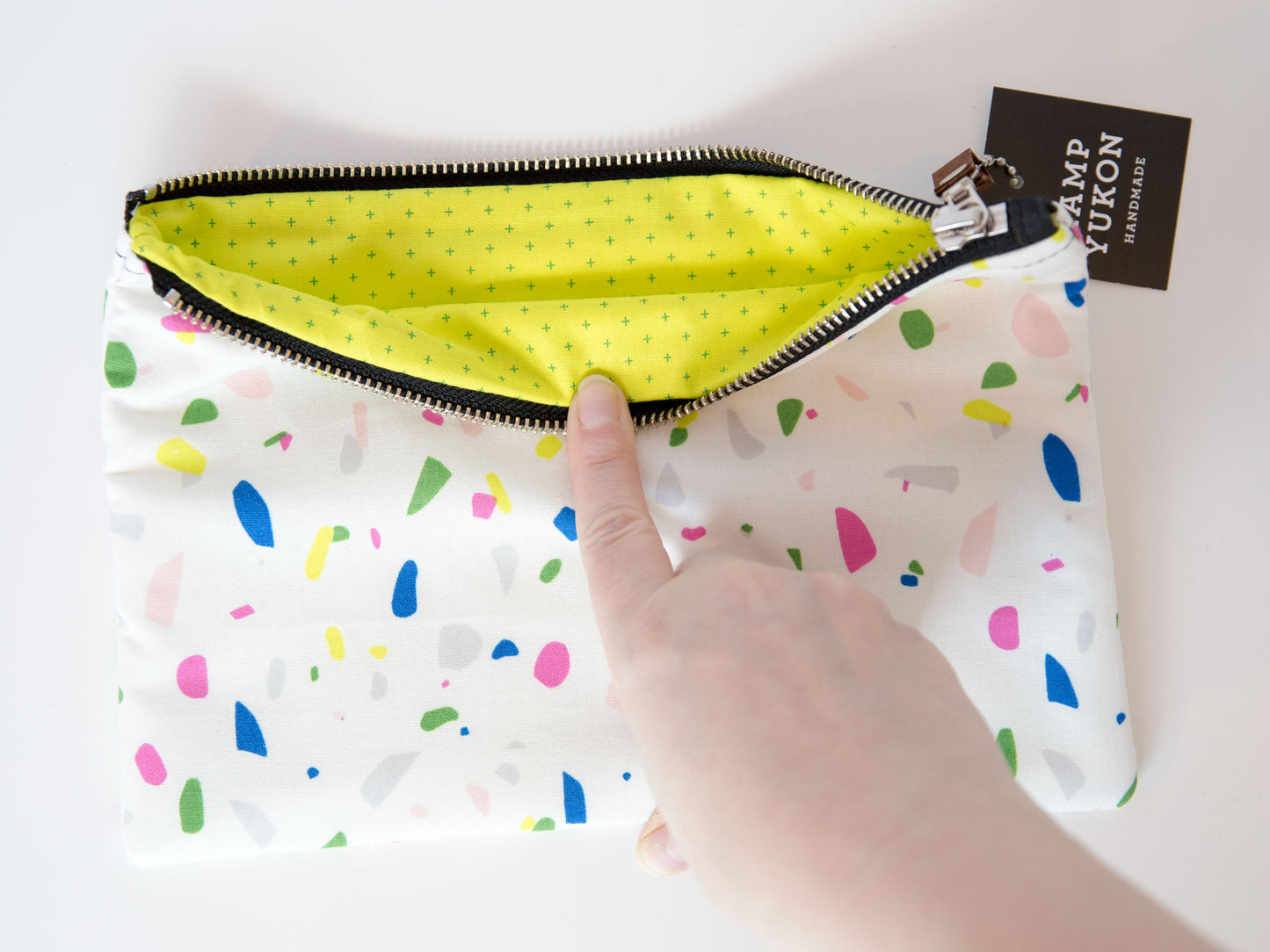 Flat Pouch - Terrazzo Confetti