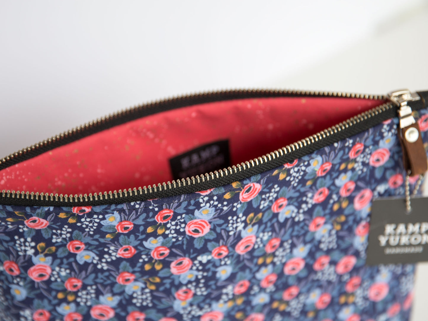 Large Pouch - Rosa - Navy