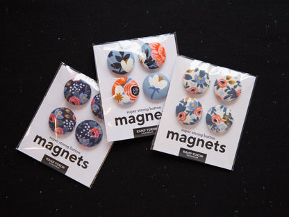 Magnets - Wild Rose - Blue