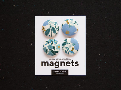 Magnets - Wild Rose - Blue