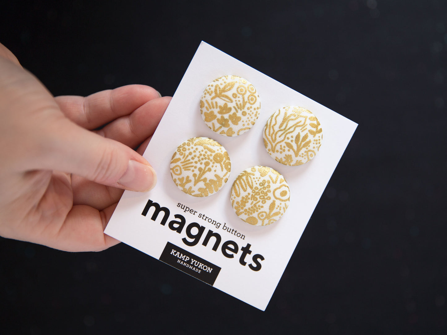 Magnets - Tapestry Lace - Gold