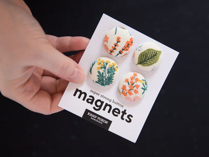 Magnets - Herb Garden - Cream