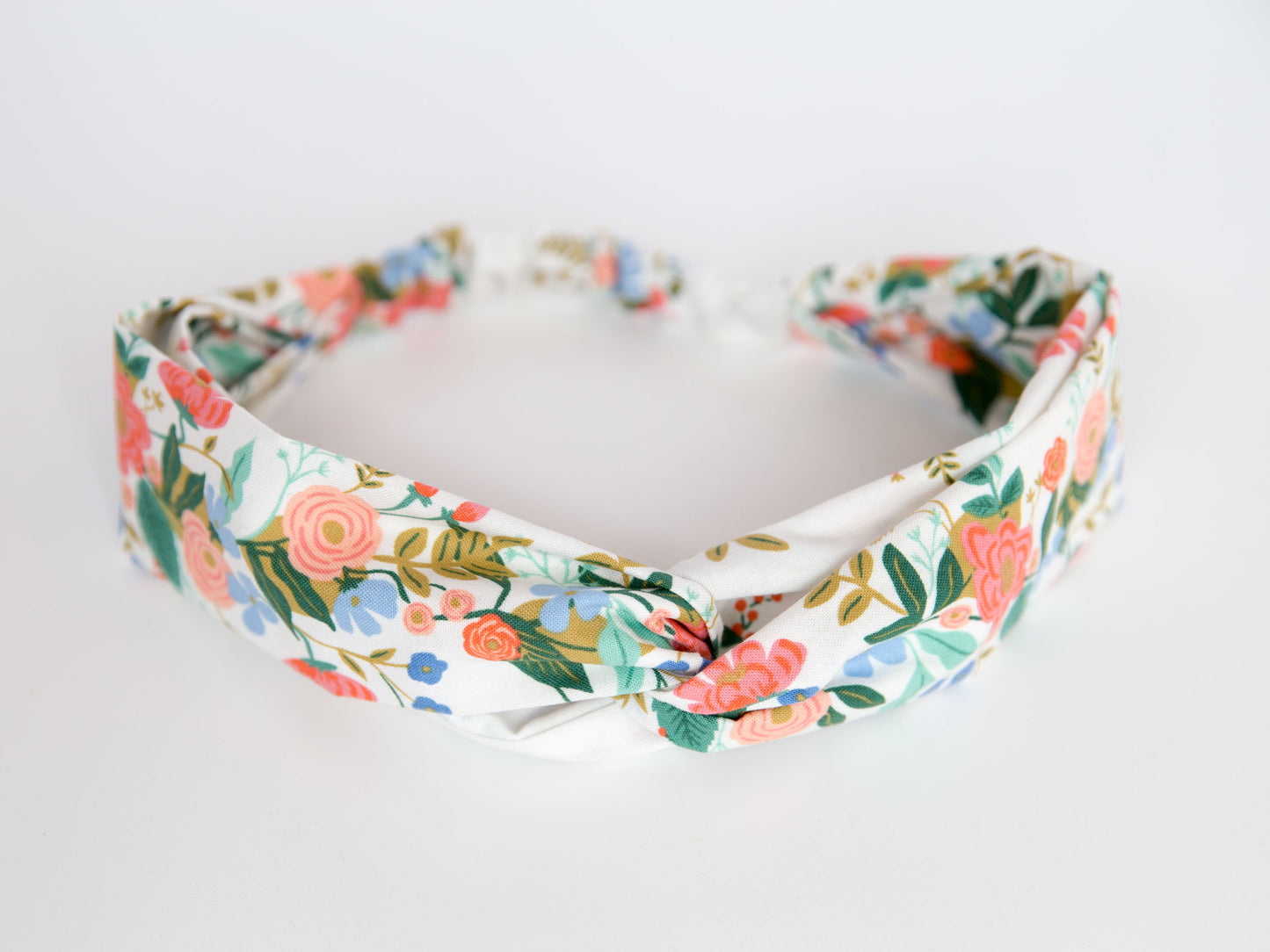 Headband - Floral Vines - Cream