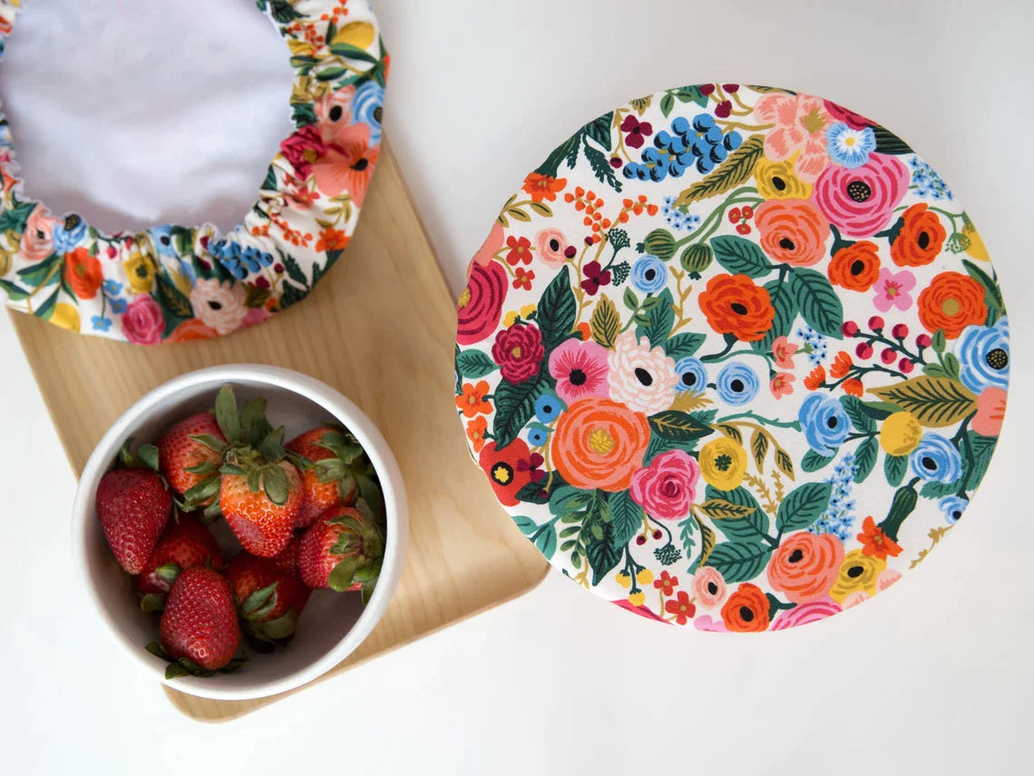 Bowl Cover - Garden Party Pink
